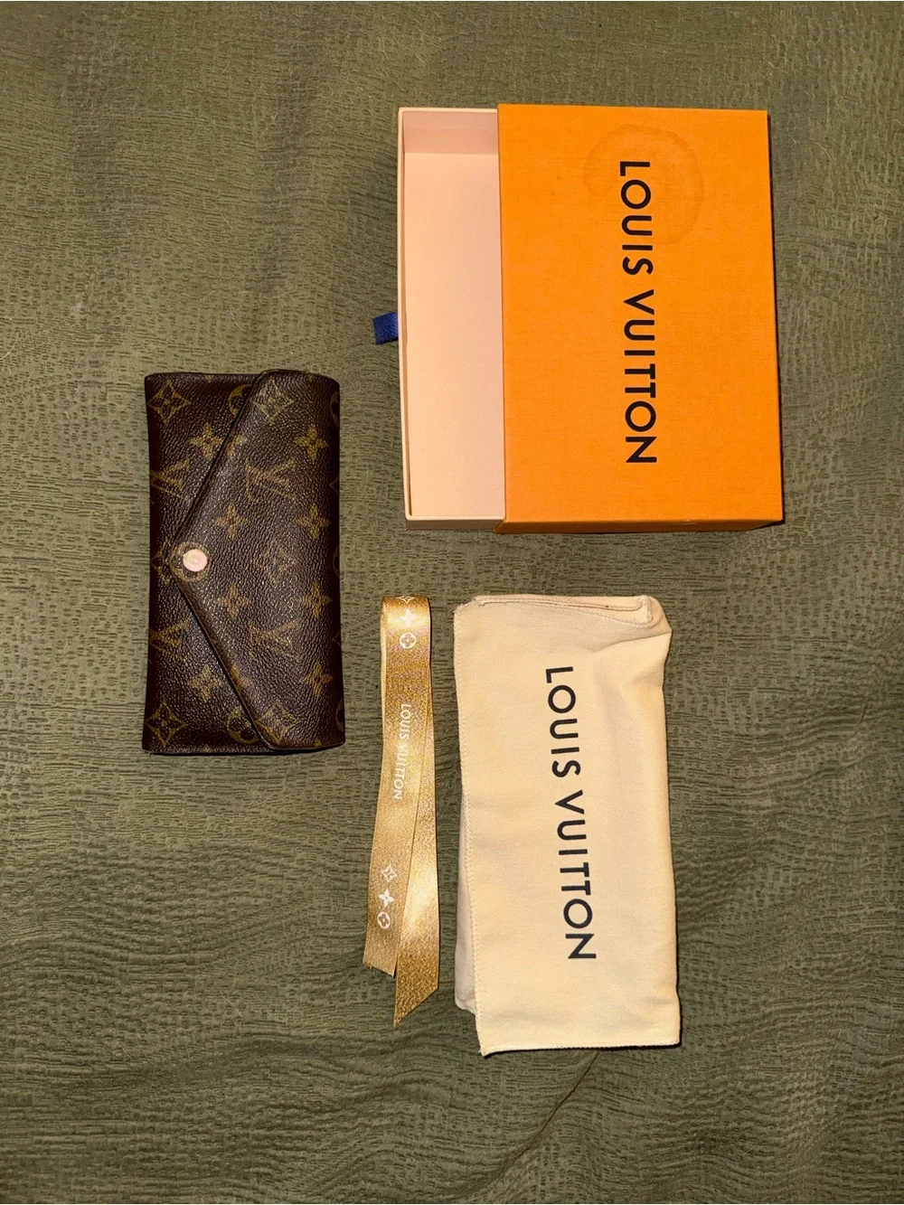 Louis Vuitton Josephine Monogram Envelope Wallet